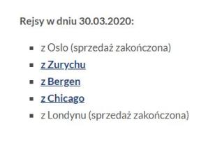 Polacy z Peru, Meksyku i Singapuru już w Ojczyźnie. Kolejne zaplanowane LOT-y m.in. z Australii, Argentyny, Japonii i Indii