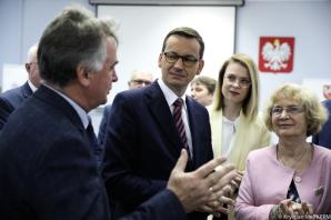 [VIDEO] Premier w Wielkopolsce o wsparciu dla samorządów