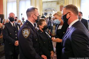 [VIDEO] Para Prezydencka upamiętniła ofiary ataków terrorystycznych 11 września w USA