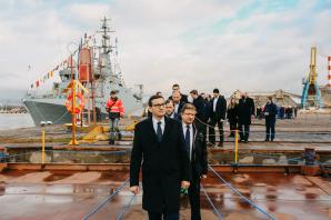 [VIDEO] Premier: Polska potrzebuje przemysłu stoczniowego