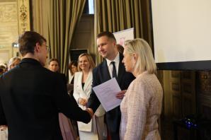 [VIDEO] Wizyta szefa MEiN w Instytucie Polskim w Rzymie