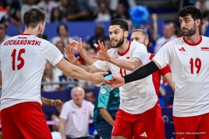 [VIDEO] Igrzyska olimpijskie. Andrzej Duda kibicował polskim siatkarzom w Paryżu