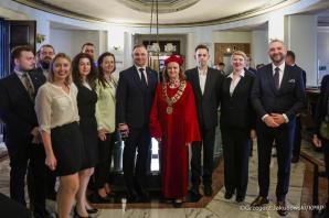 [VIDEO] Prezydent RP zainaugurował nowy rok akademicki w Szkole Głównej Mikołaja Kopernika