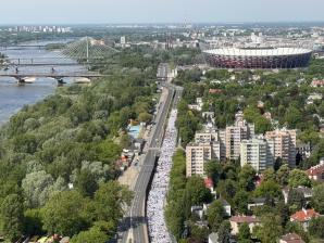 [VIDEO] Policyjne zabezpieczenie Finału Pucharu Polski - wideorelacja