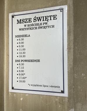  [VIDEO] Słowo na niedzielę 10 sierpnia z Kościoła pw. Wszystkich Świętych w Warszawie. Poprzez który, Polacy w latach 1939-1944, ratowali Żydów. Głównie z sąsiadującego z nim Getta