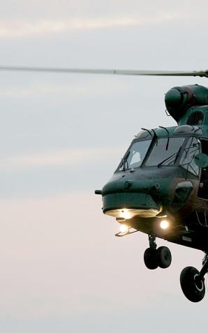 Laserem oślepiał pilotów śmigłowców. Dorwała go policja