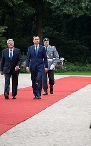 Prezydent Andrzej Duda z pierwszą wizytą w Berlinie