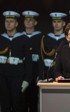 Premier Ewa Kopacz na Westerplatte w 76. rocznicę wybuchu II Wojny Światowej