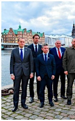 [VIDEO] Sytuacja na Ukrainie oraz współpraca przemysłów obronnych to tematy rozmów ministrów państw Grupy Północnej