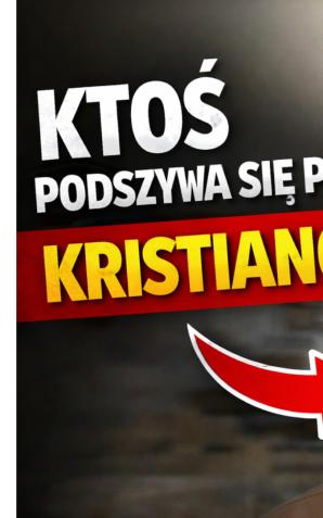 Kristiano: ktoś wykorzystuje jego pseudonim. Sprawa trafia do biura Krzysztofa Rutkowskiego