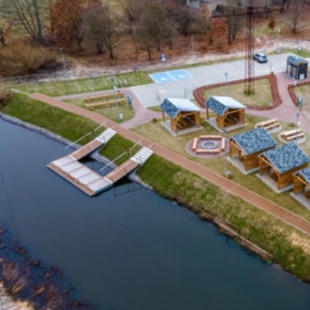 Zachodniopomorskie: nowa przystań kajakowa w Białogardzie