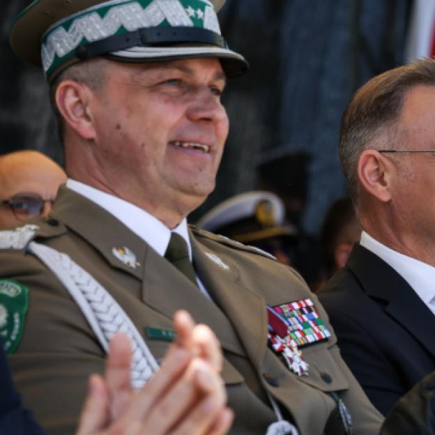 [VIDEO] O 33 rocznicy powstania  Straży Granicznej Prezydent RP w Gdańsku podczas święta tej formacji