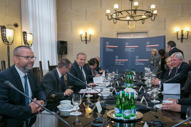 Minister Grzegorz Schetyna spotkał się z przewodniczącym Bundesratu