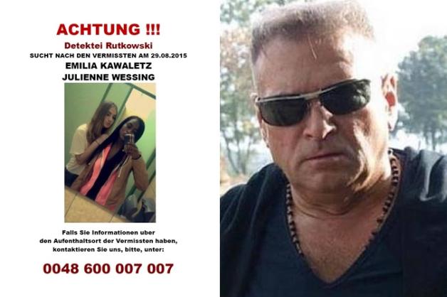 Deutschland: Vermisst werden die 13-jaehrige Emilia Kawaletz und 16-jaehrige Julienne Wessing