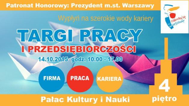 Targi pracy i przedsiębiorczości w Warszawie