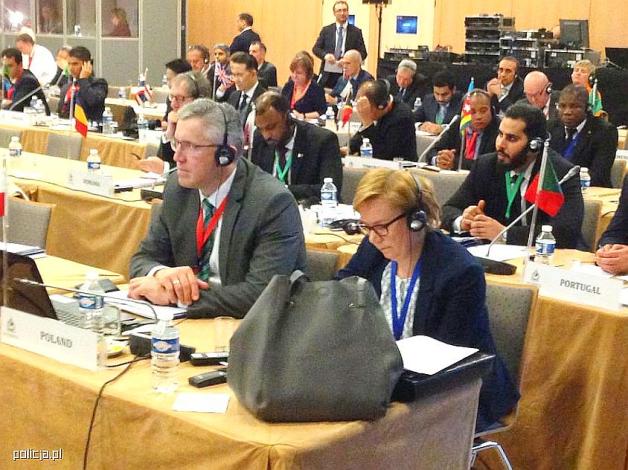Jak ścigać przestępców na świecie? Delegacja Polski na Konferencji Szefów Krajowych Biur Interpolu w Lyonie