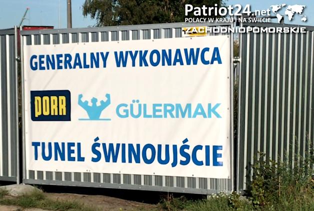[VIDEO] Tunel w Świnoujściu połączy obie części miasta. Praca wre!