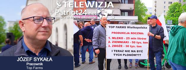 [VIDEO] Rolnicy z Wielkopolski i Opolszczyzny protestują przeciwko likwidacji ich miejsc pracy. Minister rolnictwa deklaruje szukanie rozwiązań